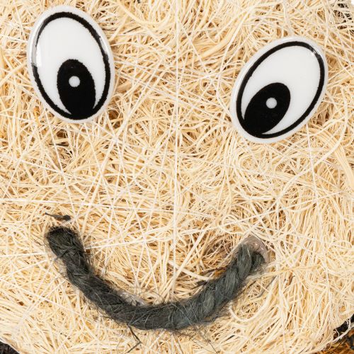 Artikel Bifigur lavet af naturlige materialer med et sødt design til børneværelser, 24 cm, 2 stk.