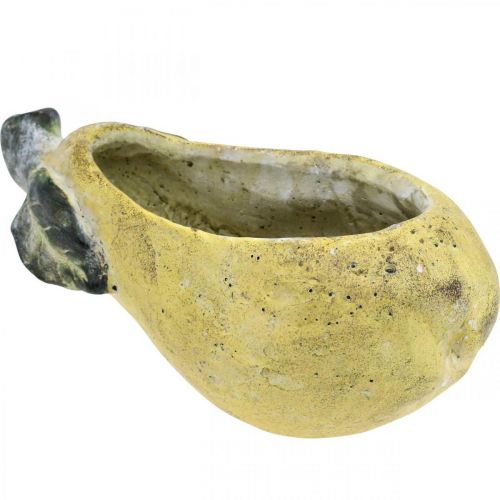 Artikel Dekorativ pære, keramik til dekoration, efterår, plantepotte L25cm H11cm