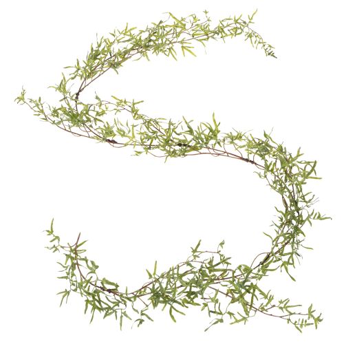 Artikel Aspargesguirlande til festlig rumdekoration og stilfulde lejligheder, 170 cm