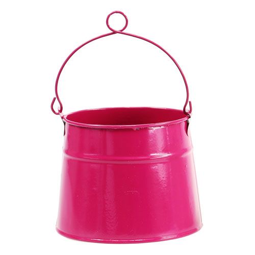 Pink planter Ø12cm H11cm | Floristik24.dk