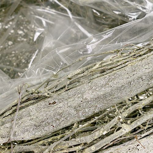 Floristik24 Plantehjertegrønt vasket L25cm W20cm