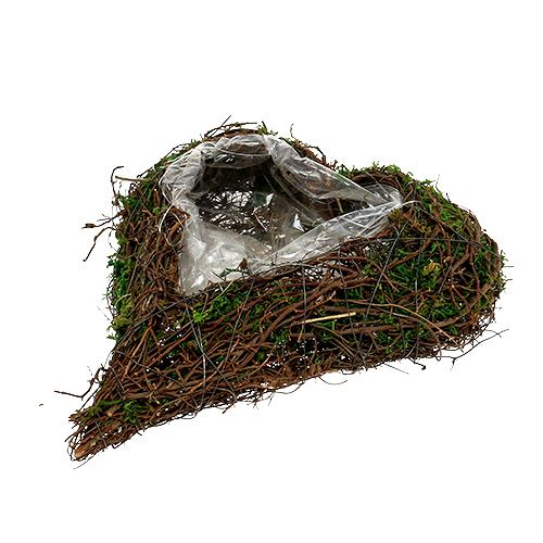 Artikel Plantehjerteranke, mos 22cm x 25cm H7cm