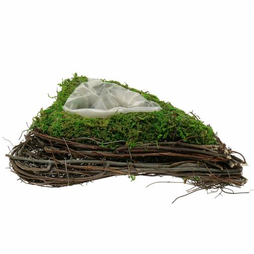 Artikel Plantehjerteranke, mos 22cm x 28cm H8cm