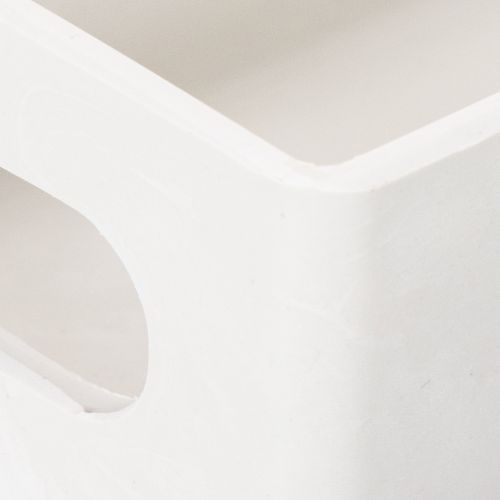 Rektangulær bakke med håndtag til opbevaring og borddekoration, 32 cm | Floristik24.dk