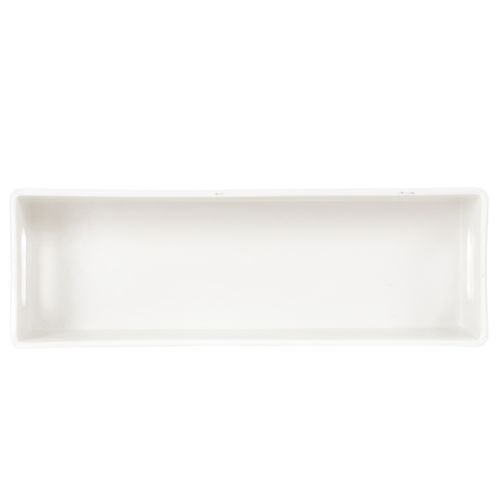 Rektangulær bakke med håndtag til opbevaring og borddekoration, 32 cm | Floristik24.dk