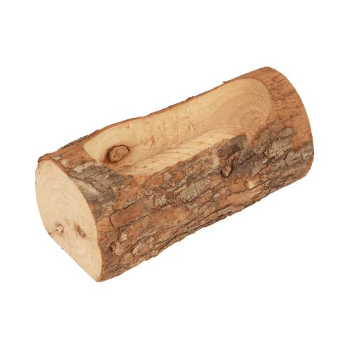 Floristik24 Plantekasse træ dekorativ rustik natur 20cm×8,5cm×7,5cm
