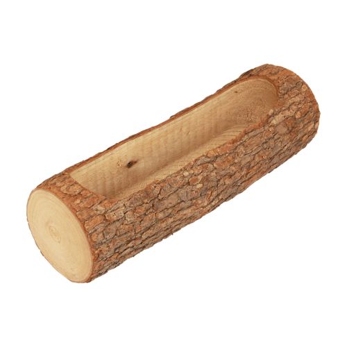 Floristik24 Plantekasse træ dekorativ rustik natur 30cm×10,5cm×8cm
