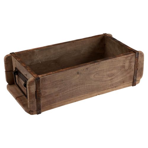 Artikel Plantekasse træ mursten form træ upcycling 32×15×10cm