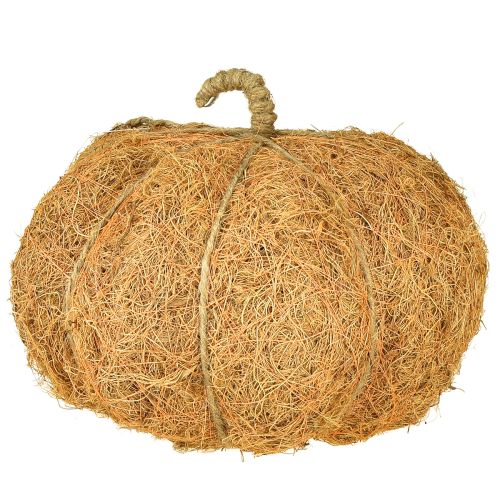 Artikel Plantekurv græskar efterårsdekoration orange Ø22cm H17cm
