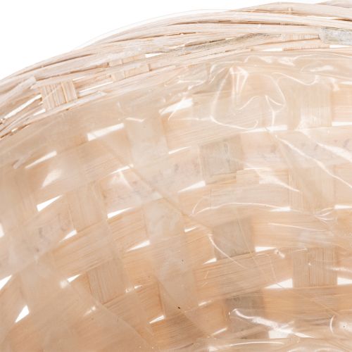 Artikel Kurvedekoration i flet til alsidig indretning, 20 cm, 8 stk.