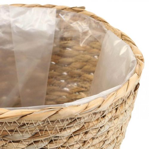 Artikel Plantekurv planter søgræs kurv deco natur Ø26cm H23cm