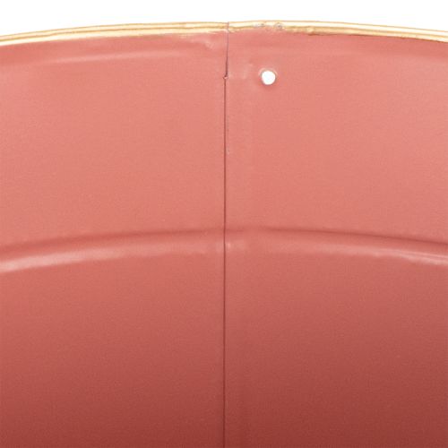 Artikel Metal urtepotte/blomsterkrukke, Ø26cm H22cm, 4 stk.