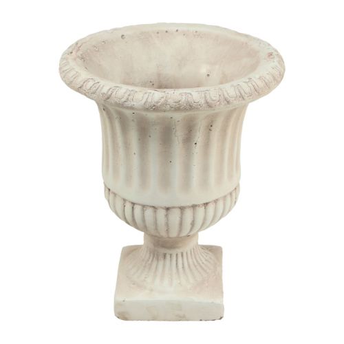 Floristik24 Plantekrukke trofæ beton dekorativ urtepotte antik Ø19cm H24cm