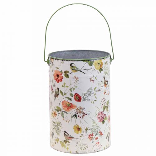 Artikel Plantepotte vintage dekorativ metalspand Ø18/15/12cm sæt med 3