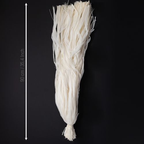 Artikel Plantebaseret naturfiber skeletbånd naturlig bånddekoration 180g