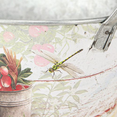 Artikel Metal plantekasse oval Fresh Garden 34,5x14x15,5cm