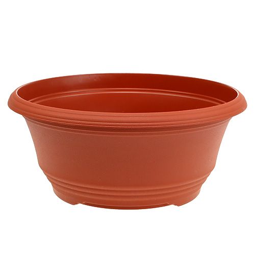 Floristik24 Plast planteskål Ø27cm terracotta 1 stk