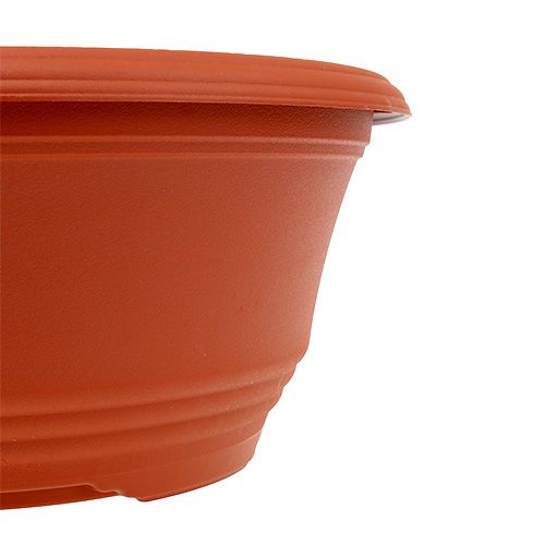 Artikel Plast planteskål Ø27cm terracotta 1 stk