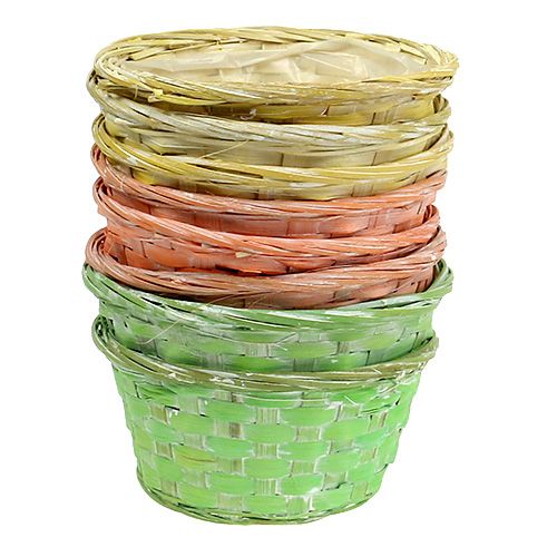 Artikel Planteskål rund Ø20cm assorterede farver. 8 stk