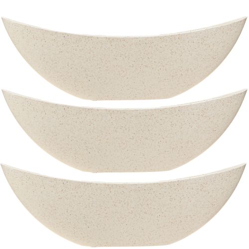 Artikel Planteskib plast planteskål beige 28×9×9cm 3stk