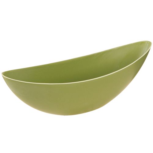 Artikel Plantebåd plast pynteskål grøn 28×9×9cm 3stk