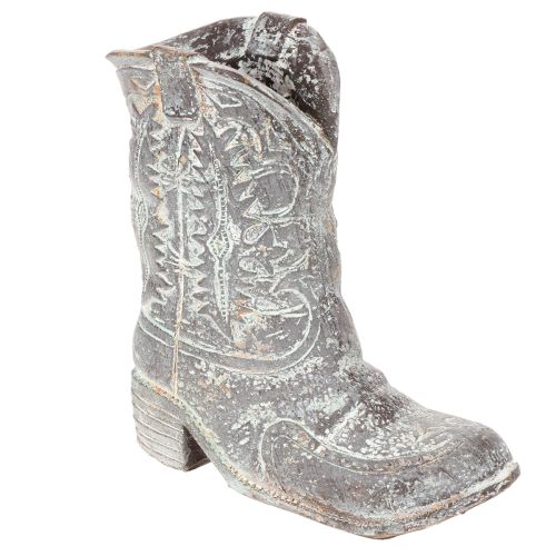 Dekorative cowboystøvler plantesko 24 cm købe | Floristik24.dk