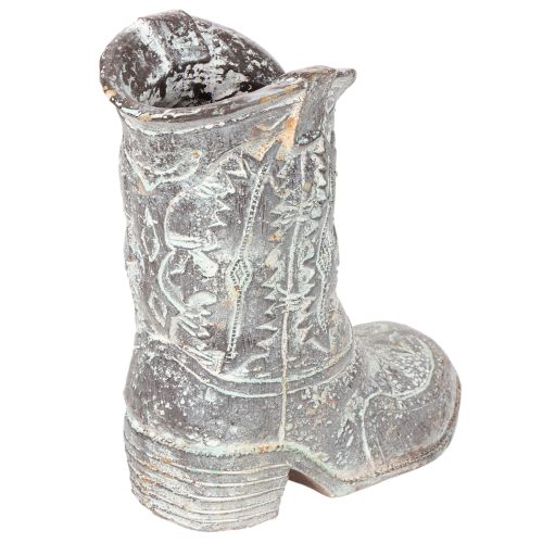 Dekorative cowboystøvler plantesko 24 cm | Floristik24.dk