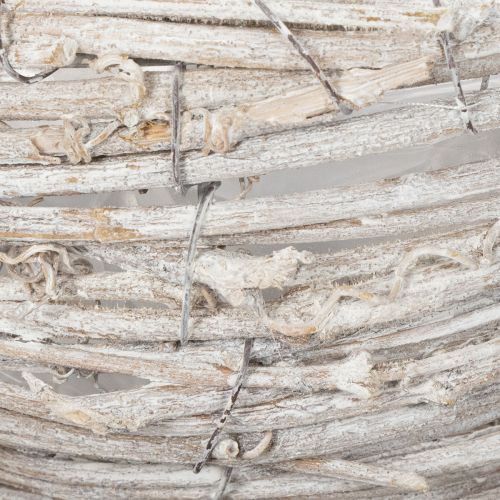 Artikel Tekop lavet af naturmateriale med rustik charme til eksklusiv indendørs dekoration 13 cm