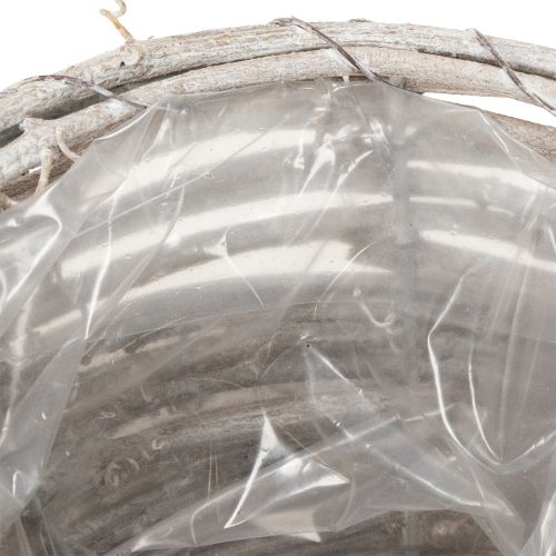 Artikel Tekop lavet af naturmateriale med rustik charme til eksklusiv indendørs dekoration 13 cm