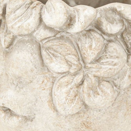 Artikel Plantepotte buste kys mund urtepotte med ansigtscreme H10cm 3stk