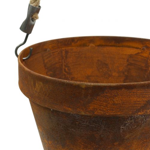 Floristik24 Plantegryde til hængende rist Ø20cm H19cm