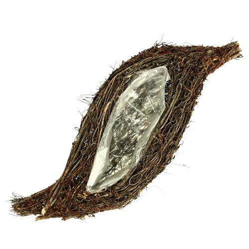 Planteskaft lavet af grene 45 cm x 16 cm