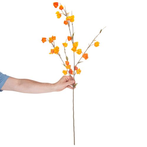 Kunstig kinesisk lanterneplante, Physalis-gren med blomster, 95 cm | Floristik24.dk