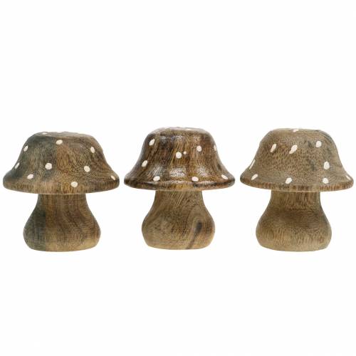 Floristik24 Dekorativ svampetræ natur 5cm 6stk