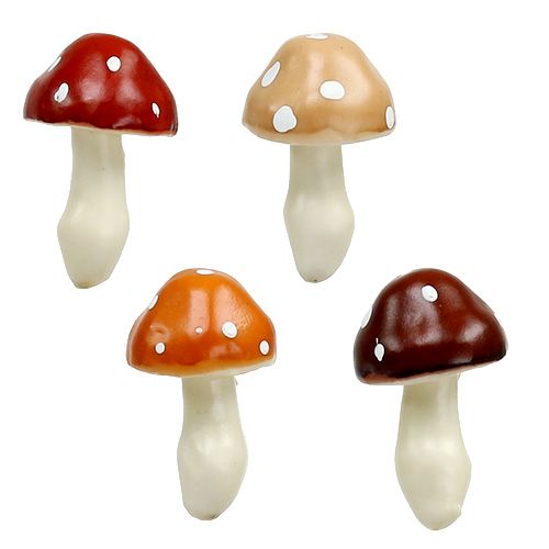 Floristik24 Svampe assorteret 3cm x 5cm på tråd 48 stk