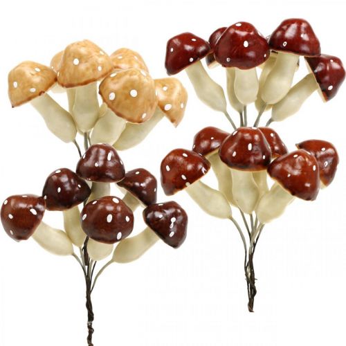 Svampe assorteret 3cm x 5cm på tråd 48 stk