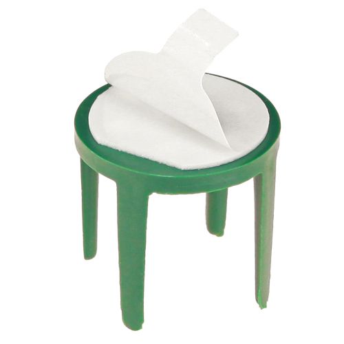 Artikel Nåleholder med klæbepude blomsterskumholder grøn Ø3cm 50 stk.