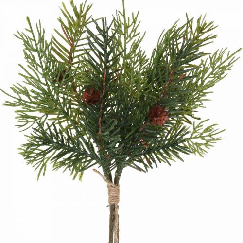 Floristik24 Deco grene julefyr gren kunstig 31cm 2stk