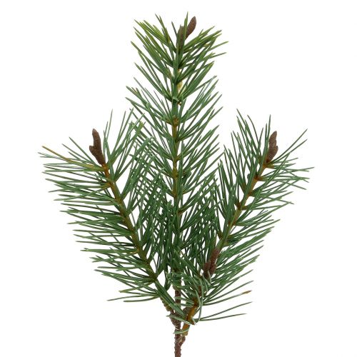 Floristik24 Kunstig fyr gren grøn 33cm 4stk