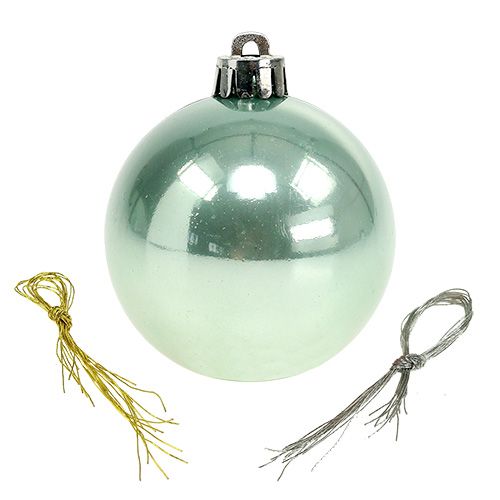 Floristik24 Plastikkugle Ø6cm assorterede farver. 10 stk