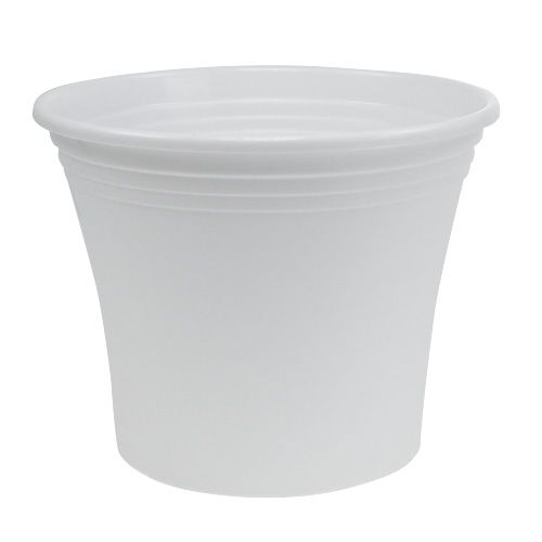 Artikel Plastpotte “Irys” hvid Ø25cm H21cm 1 stk