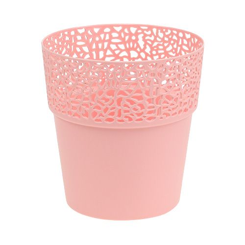 Floristik24 Plast plantekasse pink Ø14,5cm H15,5cm 1 stk
