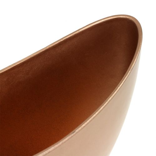 Floristik24 Dekorativ skål kobber 20cm x 9cm H12cm 1 stk