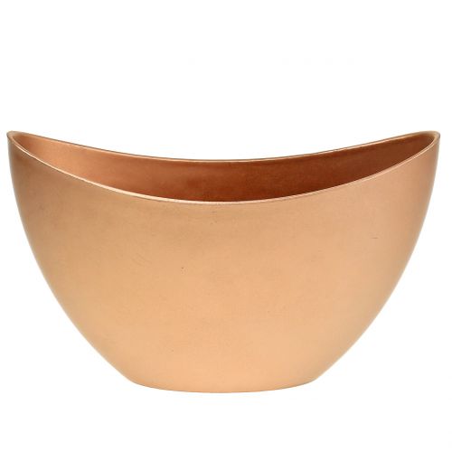 Floristik24 Dekorativ skål kobber 20cm x 9cm H12cm 1 stk