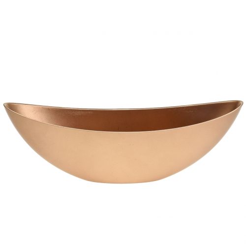 Floristik24 Dekorativ skål kobber 39cm x 12cm H13cm 1 stk
