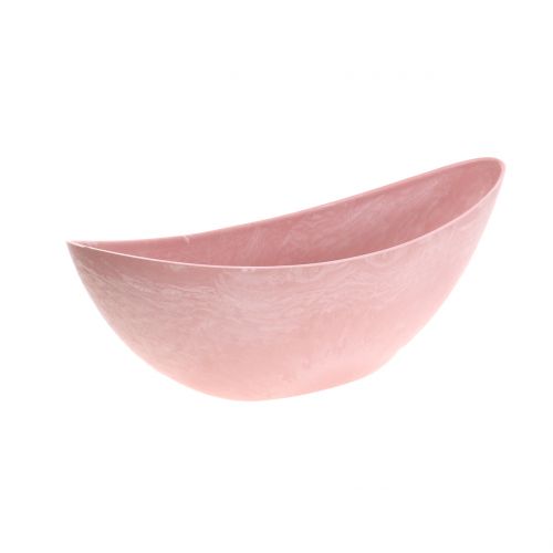 Floristik24 Dekorationsskål, planteskål, pink 34cm x 11cm H11cm