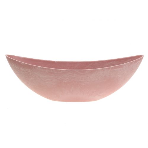 Artikel Dekorativ skål planteskål pink 34cm x 11cm H11cm