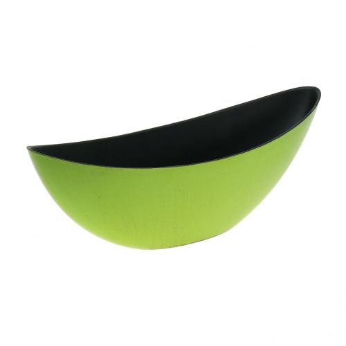 Dekorativ skål planteskål grøn 39 cm x 12 cm H13cm