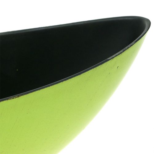 Dekorativ skål planteskål grøn 39 cm x 12 cm H13cm