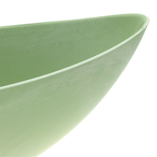 Dekorationsskål, planteskål, pastelgrøn 39cm x 12cm H13cm